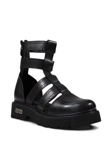 Pantofi Cult cu platformă negru