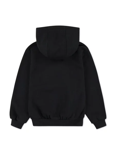 Nike кофта на застібці з капюшоном дитяча з бавовною