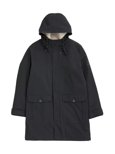 Seasalt Cornwall Přechodný kabát Tidesman' černá