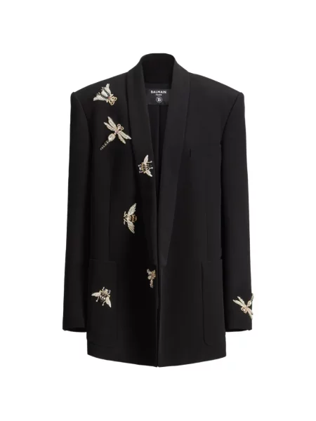 Geacă Balmain negru