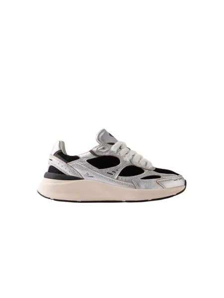 Sneakersy D.a.t.e. skórzane czarne