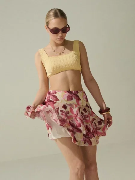 Юбка Sinsay с рюшами