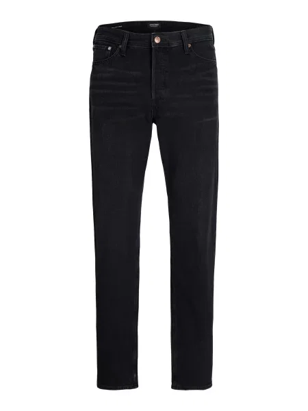 JACK & JONES Jeans JJIChris JJOriginal denim negru