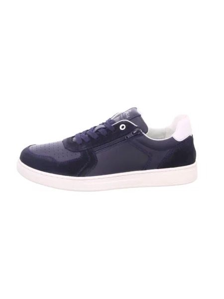Sneakersy Sioux skórzane niebieskie