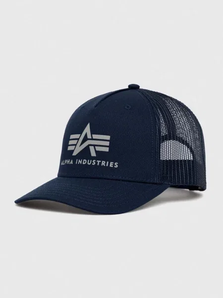Férfi Alpha Industries Basic Trucker baseball sapka rep.kék. Méret: OS kék