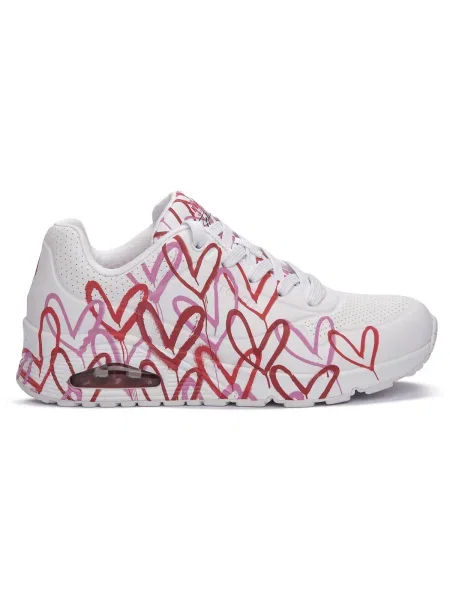 Pantofi Skechers alb