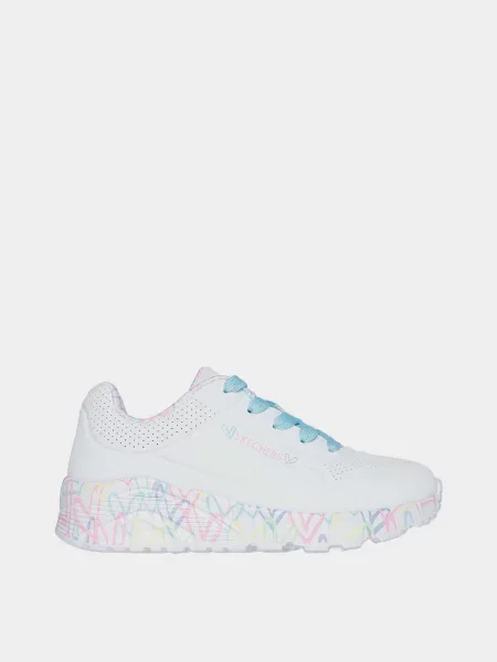 Детские кроссовки Skechers белые