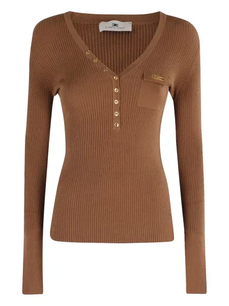 Top Elisabetta Franchi brązowy