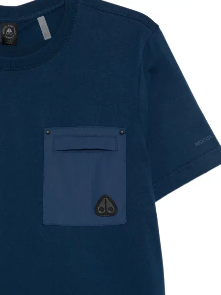Tricou Moose Knuckles albastru