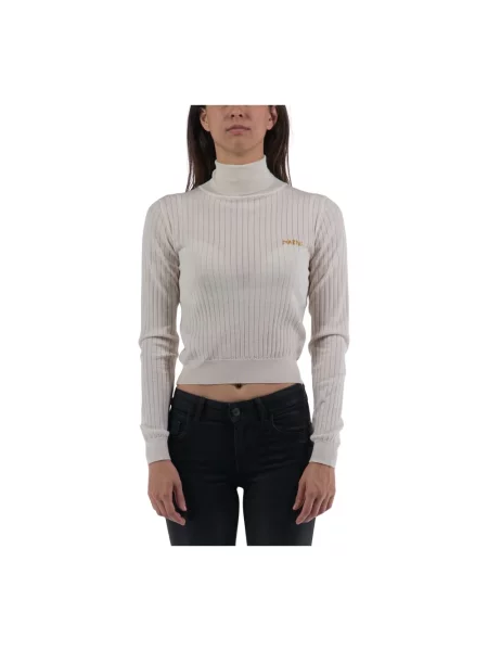 Sweter z golfem Marni do golfa biały