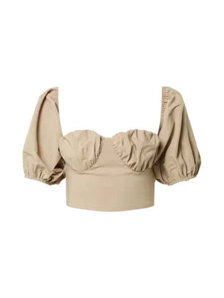 Femme Luxe Blúz FLO világosbarna