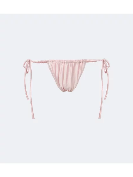 Bikini Montce cu volane roz