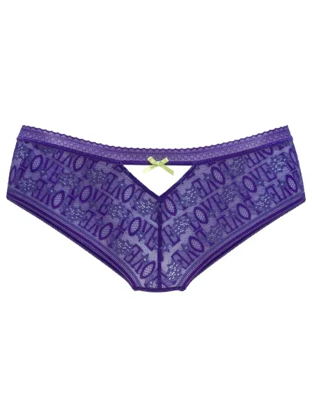 VIVANCE Spodnje hlače vijolično modra