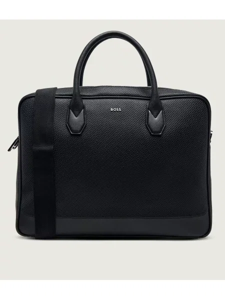 BOSS Geantă pentru laptop negru