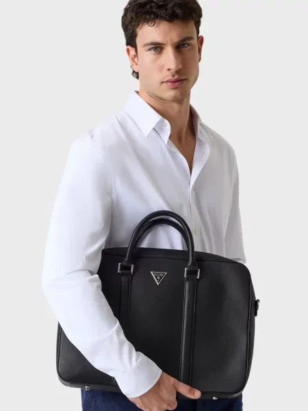 Сумка для ноутбука Guess чорна