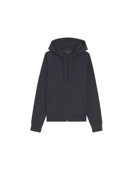 Bluza rozpinana Boss niebieska