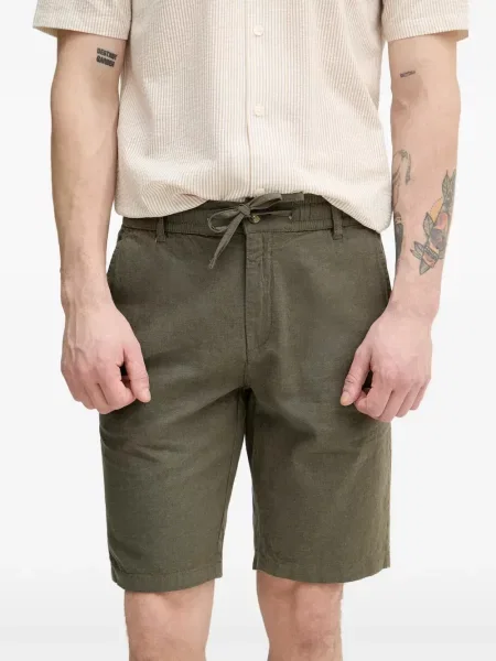 Pantaloni scurți Lindbergh cu cordon verde
