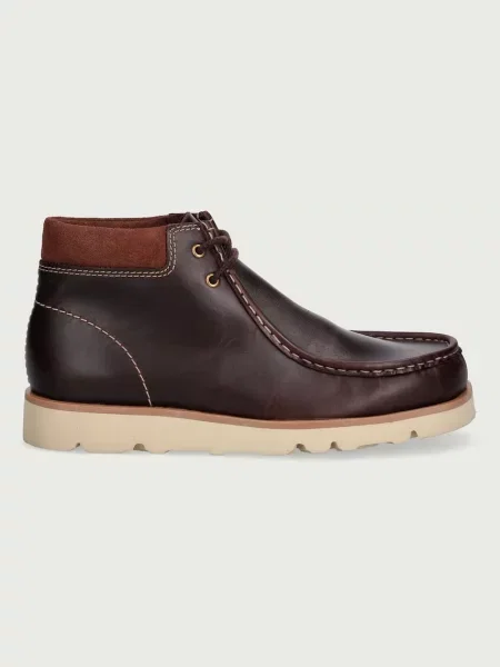 Clarks Originals κλειστά χαμηλά παπούτσια Ανδρικά δερμάτινα καφέ