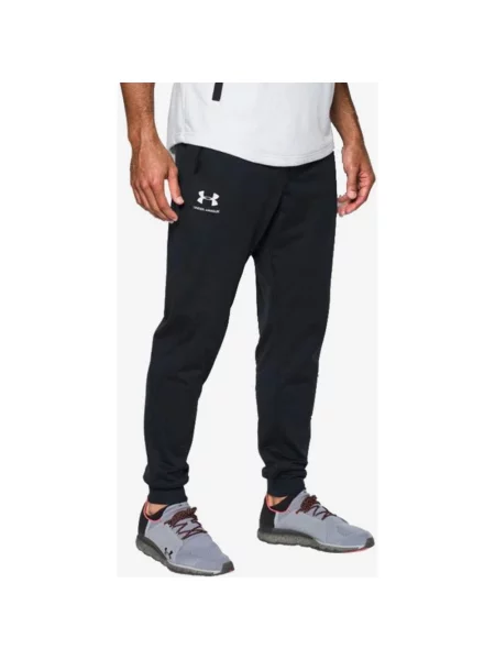 Spodnie Under Armour Sportsyle Tricot w kolorze czarnym S czarne