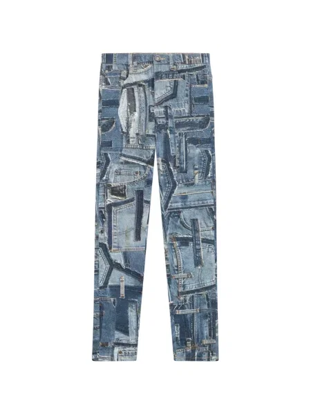 Blugi skinny Roberto Cavalli skinny fit albastru