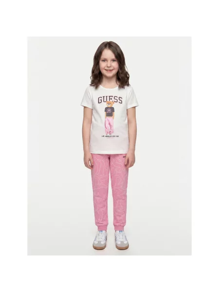Guess Marškinėliai Regular Fit balta