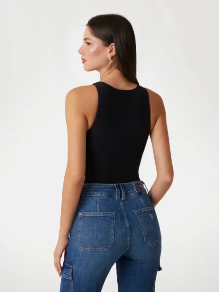 Боди Guess KIM дамско черно