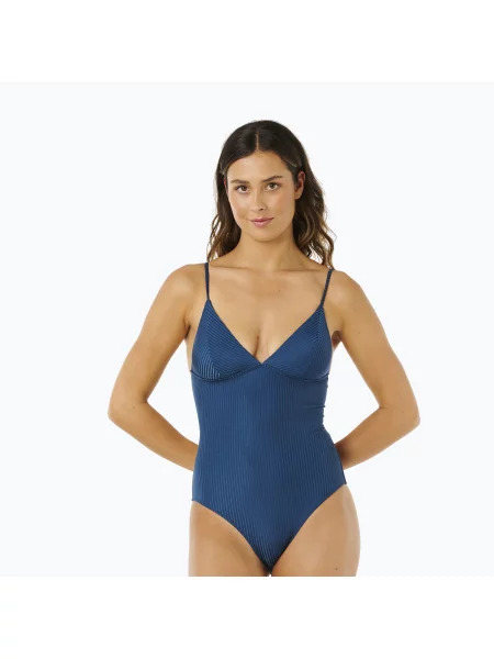 Costum de baie întreg pentru femei Rip Curl Luxe Surf Good dark navy