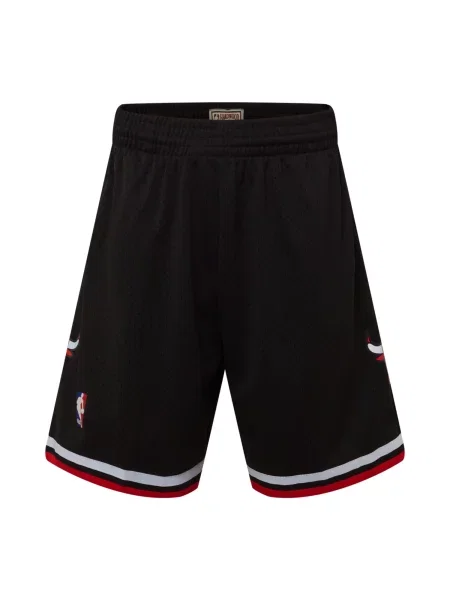 Mitchell & Ness Pantaloni sport NBA C.B. roșu / negru alb