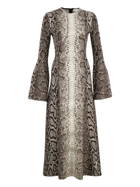 Rochie Gabriela Hearst de costum gri