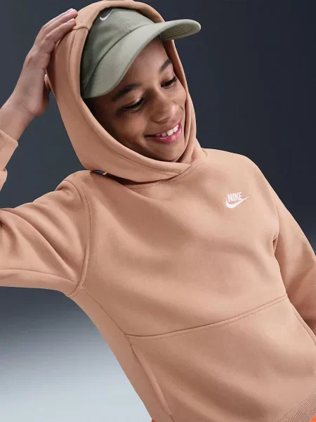 Детское худи Nike бежевое