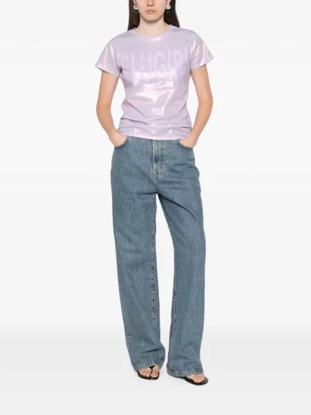 Tricou Blugirl cu imagine violet