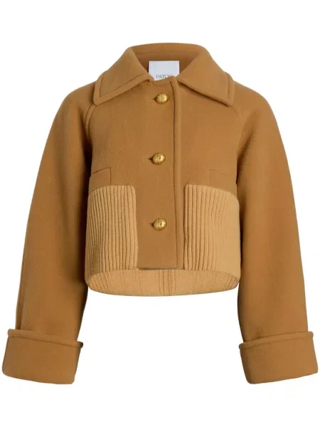 Jakna Patou ošišan smeđa