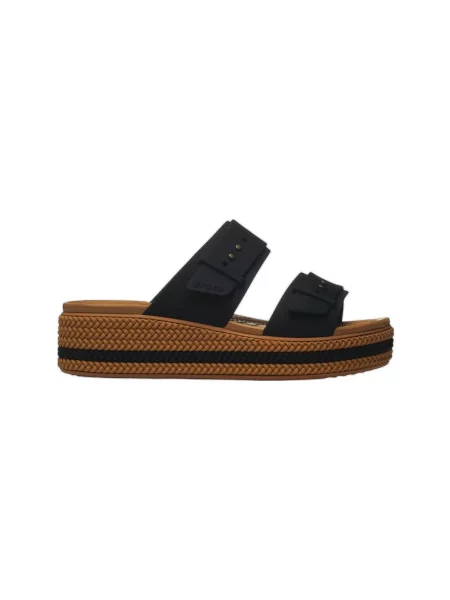 Pantofi Crocs cu cataramă negru