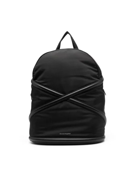 Torba Alexander Mcqueen z logo czarna