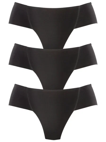 PETITE FLEUR Spodnje hlače za oblikovanje črna