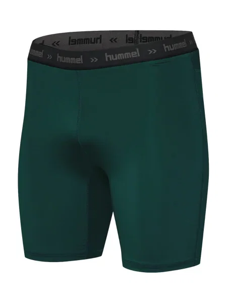 Hummel Chiloți sport gri închis / verde pin negru