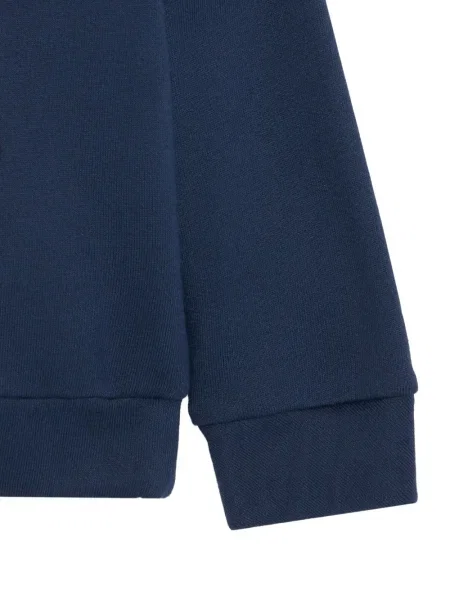 Bluza z kapturem dziecięca Roberto Cavalli niebieska