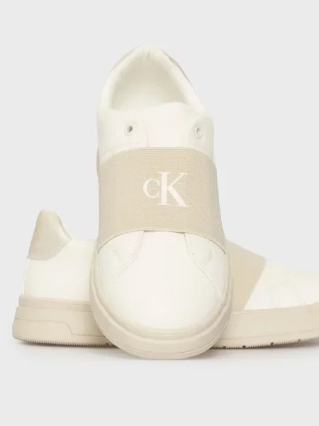 Детские кеды Calvin Klein бежевые