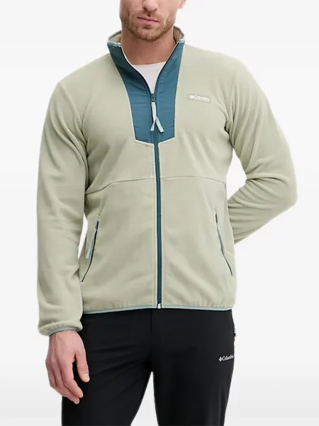 Hanorac din fleece Columbia din fleece verde