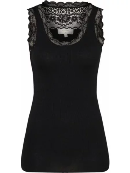 Cream Top Vanessa' negru