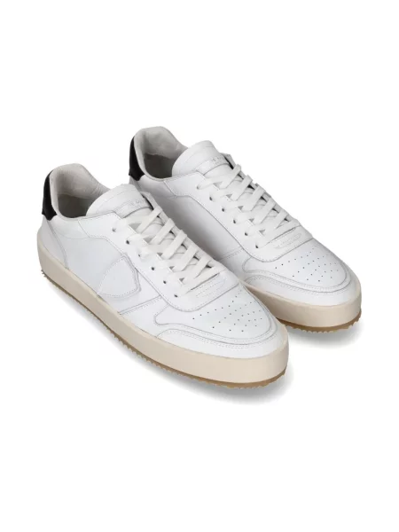Sneakersy Philippe Model skórzane białe