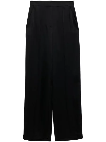 Pantaloni Simkhai din crep negru