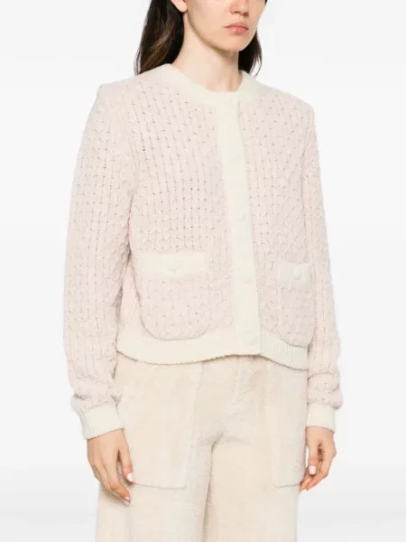 Cardigan Moncler tricotate roz