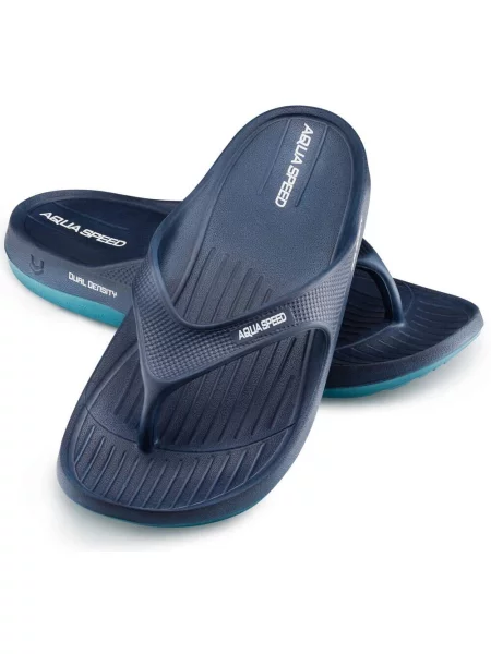 Klapki basenowe japonki Aqua Speed Alcano niebieskie