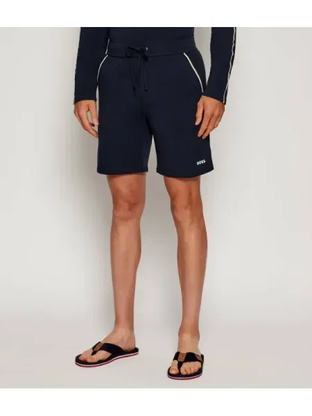 Pantaloni scurți Boss Black albastru