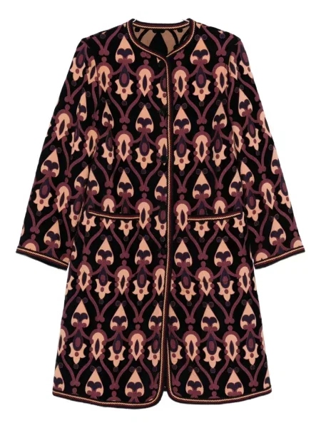 Kaput Etro s paisley uzorkom plava