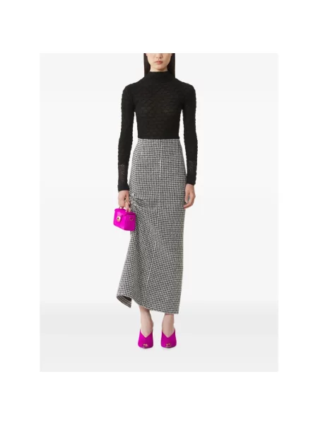 Sweter z golfem Lanvin czarny