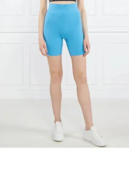 CALVIN KLEIN JEANS biciklis rövid nadrág logo tape milano kék