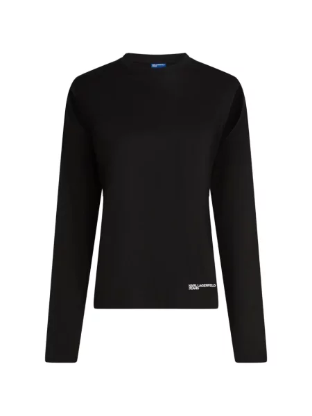 Top Karl Lagerfeld Jeans čierna