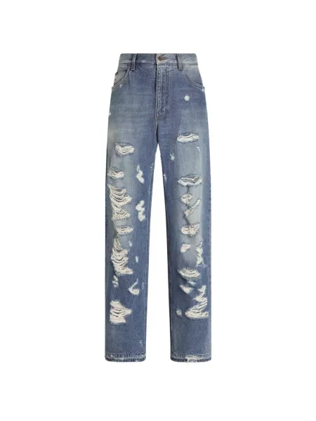 Pantaloni Dolce & Gabbana albastru